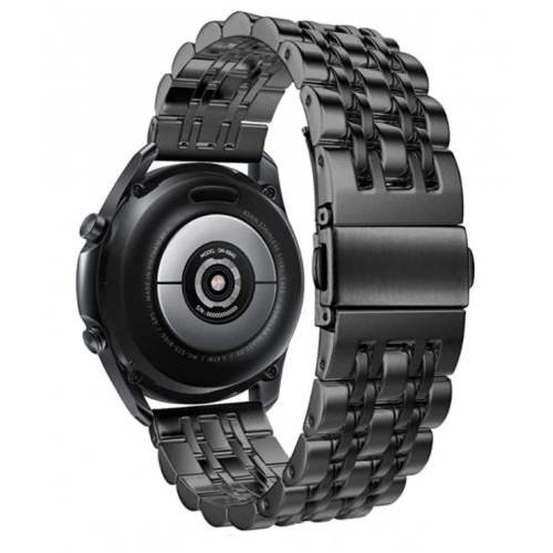 Браслет BeWatch Mobvoi TicWatch Pro 3 | Huawei Watch GT 2 46mm | GT 2 Pro 22мм сталевий Link Чорний (1021401) Браслет BeWatch Mobvoi TicWatch Pro 3 | Huawei Watch GT 2 46mm | GT 2 Pro 22мм сталевий Link Чорний (1021401)