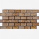 Декоративна панель ПВХ цегла під коричневий мармур Sticker Wall SW-00001428 960х480х4мм