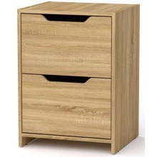 Тумбочка нічна Компанит ПКТ-9 Дуб сонома (48х42х66 см) Тумбочка нічна Компанит ПКТ-9 Дуб сонома (48х42х66 см)