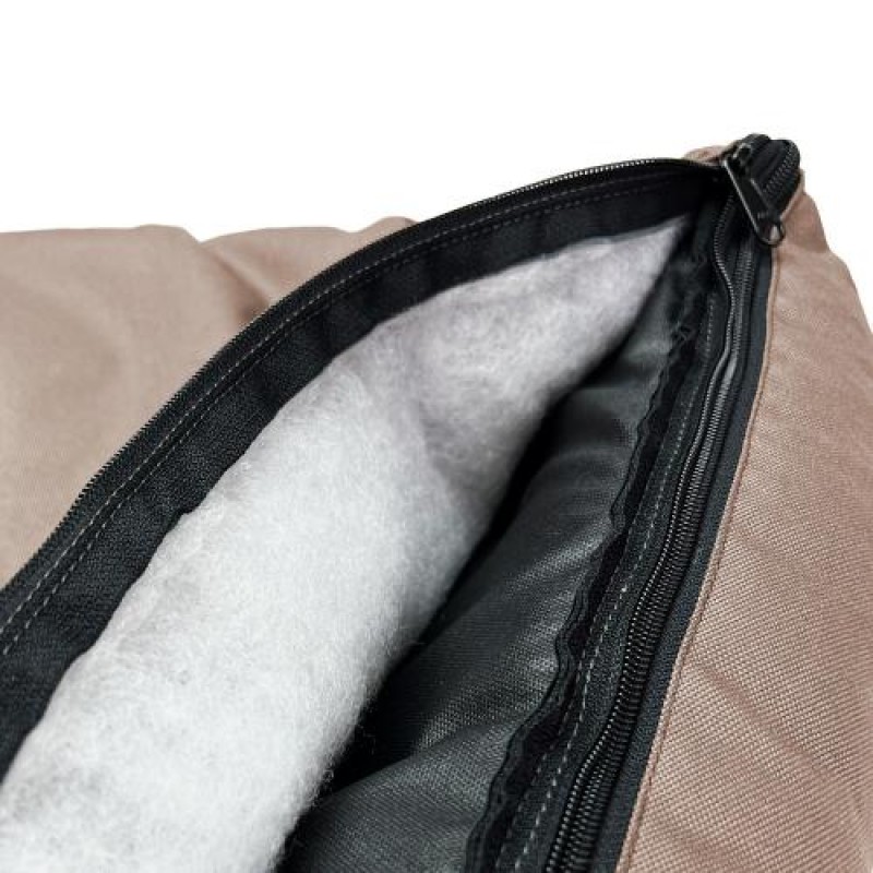 Лежак ліжко для собак та котів EGO Bosyak Waterproof S 65x55 Кава з молоком (спальне місце для собак та котів)