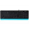 Клавіатура A4Tech FK10 Black/Blue USB в інтернет супермаркеті PbayMarket!