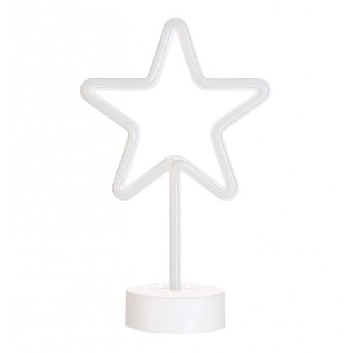 Нічник неоновий лампа No Brand Christmas Star Зірка Нічник неоновий лампа No Brand Christmas Star Зірка