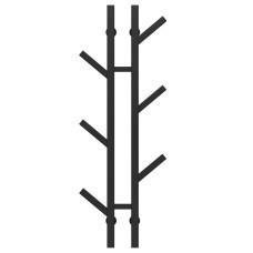 Рушникосушарка водяна Sakura П6 100х1000 Deffi Чорний (A.SR.100.10.6.B.A)