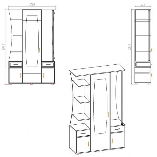 Передпокій Компанит Тетяна Нимфея альба Передпокій Компанит Тетяна Нимфея альба