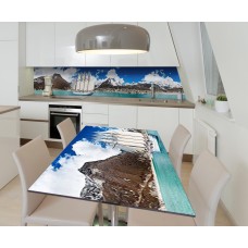 Наклейка вінілова на стіл Zatarga  