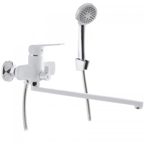 Змішувач для ванни Mixxus OREGON 006 EURO Білий (MI5793) Змішувач для ванни Mixxus OREGON 006 EURO Білий (MI5793)