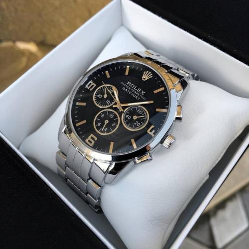 Наручний годинник чоловічий Clockhouse Rolex Сріблястий (IBW920SB) Наручний годинник чоловічий Clockhouse Rolex Сріблястий (IBW920SB)