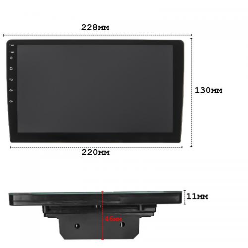 Магнітола Lesko W-09 9 4/64GB для авто