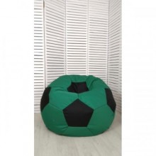 Крісло М'яч Coolki 100 см Зелений із чорним (Оксфорд 600D PU)