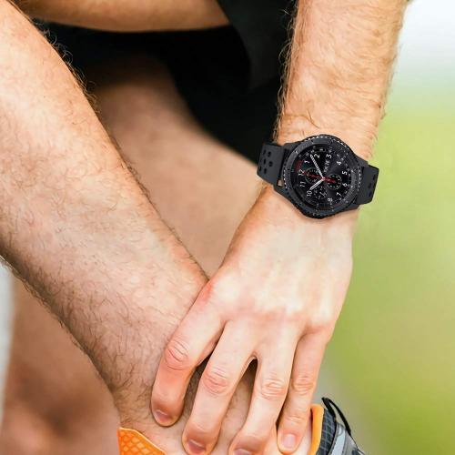 Ремінець 22 мм BeWatch для Samsung Galaxy Watch 46mm | Samsung Gear S3 Чорний (10201011) Ремінець 22 мм BeWatch для Samsung Galaxy Watch 46mm | Samsung Gear S3 Чорний (10201011)