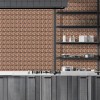 Самоклеюча алюмінієва плитка Sticker Wall 300х300х3 мм Різнокольоровий (SW-00001927)
