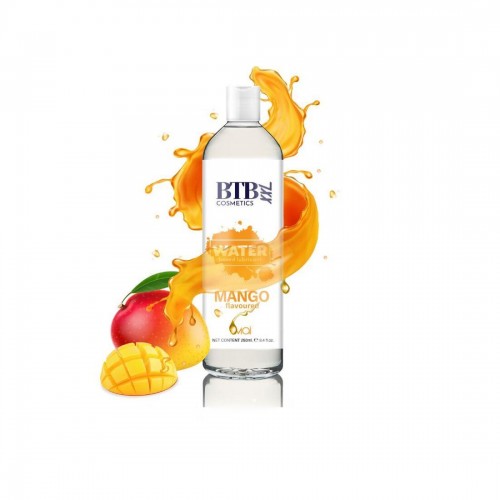 Змазка на водній основі BTB FLAVORED MANGO з ароматом манго (250 мл) в інтернет супермаркеті PbayMarket!