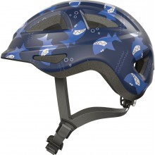 Велосипедний шолом ABUS ANUKY 2.0 ACE M 52–56 Blue Sharky 405389