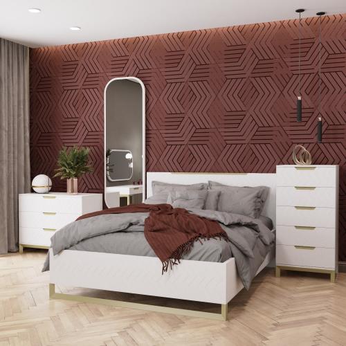 Ліжко Art In Head 1.6 Swan 1670x1100x2060 Білий супермат (105070301) Ліжко Art In Head 1.6 Swan 1670x1100x2060 Білий супермат (105070301)