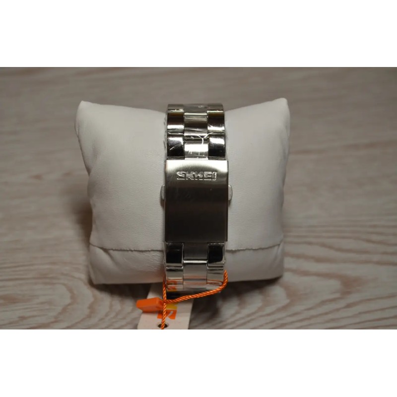 Чоловічий спортивний наручний годинник Skmei 1515 Сріблястий