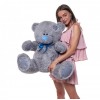 Плюшевий ведмедик Mister Medved Me to You 100 см Сірий (089)