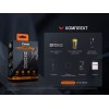 Ручний міні-ліхтарик Fenix E18R V2.0 1200лм USB Type-C Чорний