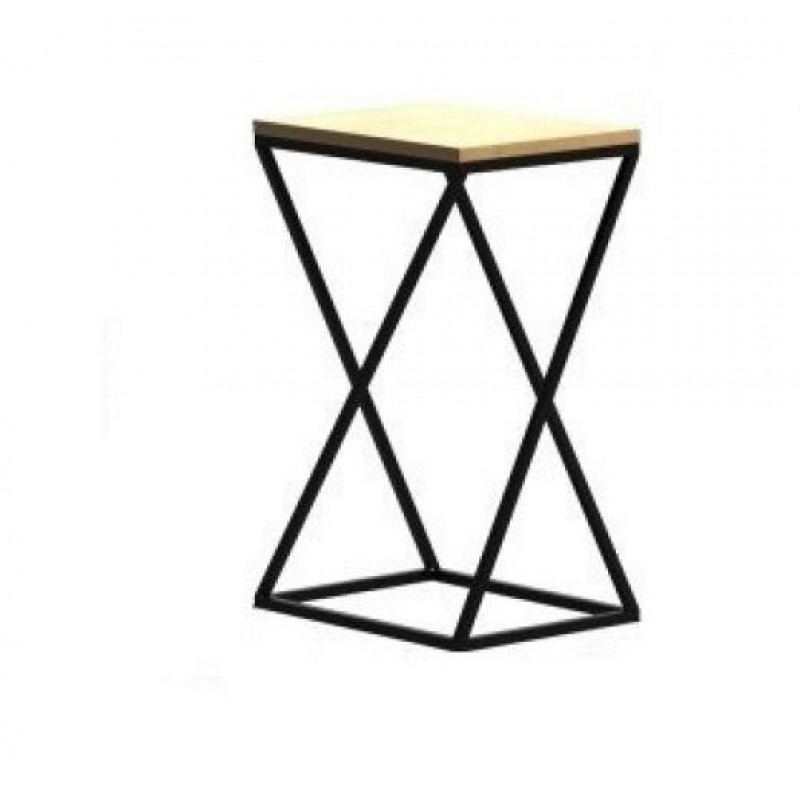 Підставка для квітів у стилі Loft NS-1413 650x400x300 мм Черный