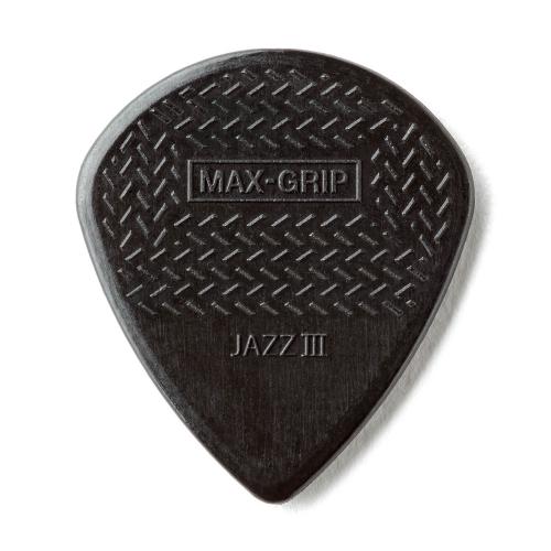 Медіатори Dunlop 471P3S Nylon Jazz III Stiffo Max Grip 3S Player's Pack (6 шт.) Медіатори Dunlop 471P3S Nylon Jazz III Stiffo Max Grip 3S Player's Pack (6 шт.)