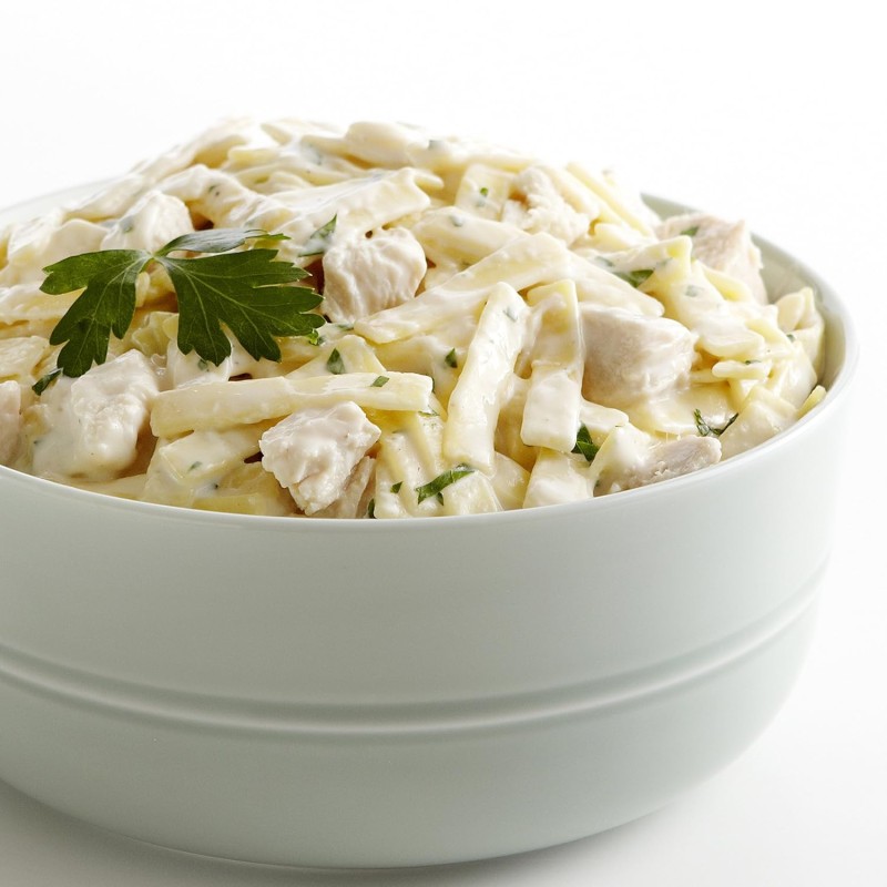 Фетучіні Альфредо зі шматочками курки з великим терміном придатності 25 років Augason Farms, 14 порцій