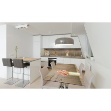 Наклейка вінілова на стіл Zatarga «Троянди у вазах» 600х1200 мм Z180710st