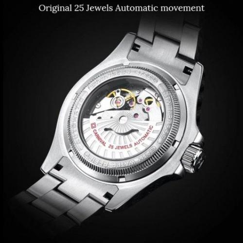 Годинник чоловічий наручний Carnival Patent Сріблястий Годинник чоловічий наручний Carnival Patent Сріблястий