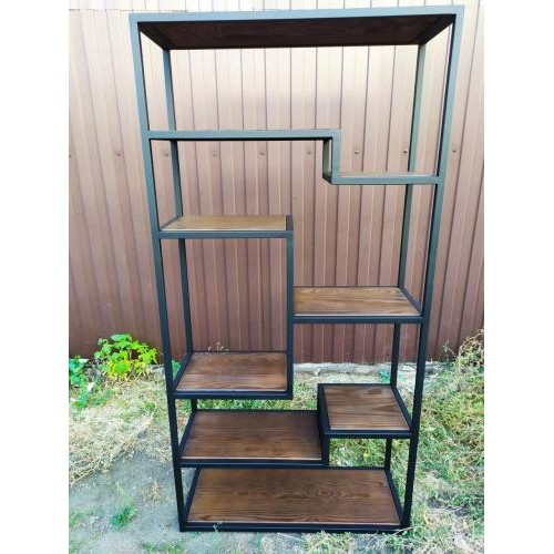 Стелаж GoodsMetall у стилі Лофт 1600х800х300 СТЖ201