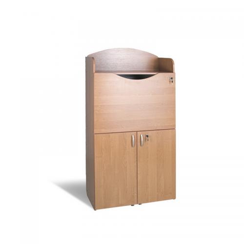 Стіл-Бюро Тиса Мебель Б-1 Вільха Темна 1595x380x800 мм Стіл-Бюро Тиса Мебель Б-1 Вільха Темна 1595x380x800 мм