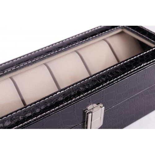 Скринька для зберігання годинників Craft 6PU.CROC.BL Чорний Скринька для зберігання годинників Craft 6PU.CROC.BL Чорний