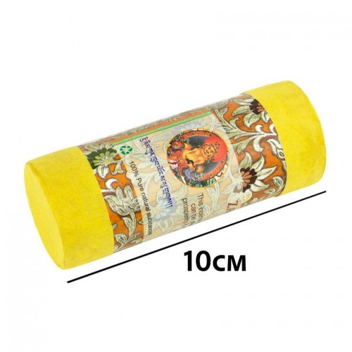 Пахощі Тибетські HI Дзамбала Золотий Yellow Zambala 10x4x4 см Жовтий (25082) в інтернет супермаркеті PbayMarket!