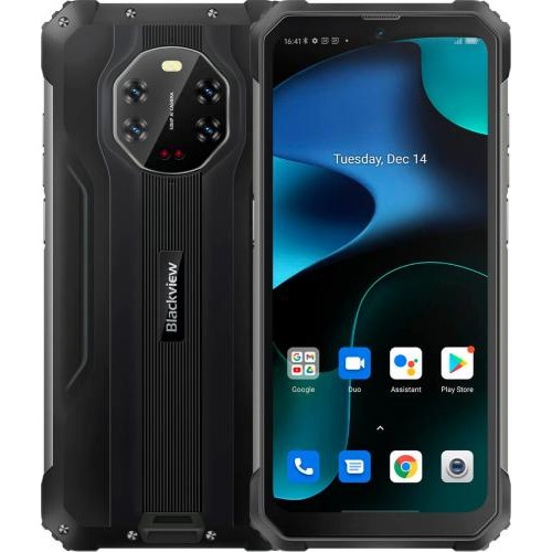 Захищений смартфон Blackview BV8800 8/128GB АКБ 8380 мАч Black