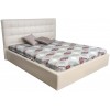 Ліжко BNB Britania Premium 90 х 190 см З додатковою металевою цільнозварною рамою Екошкіра Бежевий в інтернет супермаркеті PbayMarket!