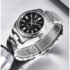 Наручний годинник Benyar Automatic 10 BAR Сріблястий (2783)