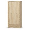 Шафа розстібна Меблі Сервіс Гресс 2Д/1Ш дуб самоа