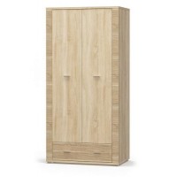 Шафа розстібна Меблі Сервіс Гресс 2Д/1Ш дуб самоа Шафа розстібна Меблі Сервіс Гресс 2Д/1Ш дуб самоа
