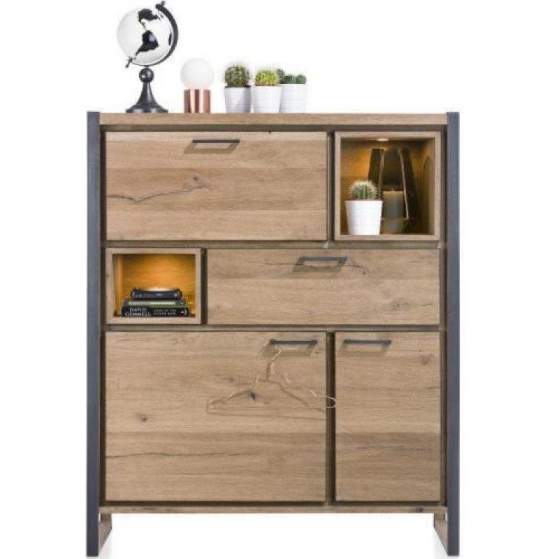 Комод Loft NS-239 1530x1250x420 мм Чорний