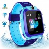 Смарт-годинник KID Watch Дитячий Розумний годинник GPS+WiFi з вологозахистом IP67 Синій з блакитним в інтернет супермаркеті PbayMarket!