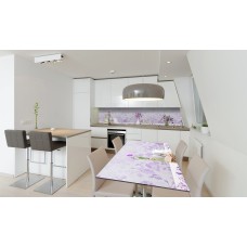 Наклейка вінілова на стіл Zatarga «Фіолетові квіти» 650х1200 мм Z180698/1st