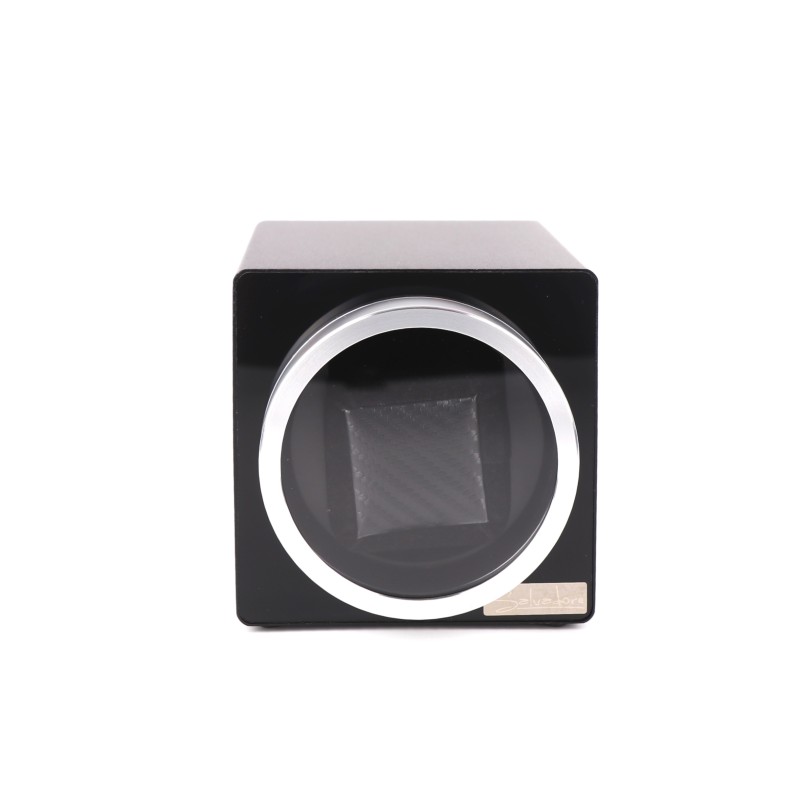 Шкатулка Salvadore для підзаводу 1 годинника MB/411/B 11х11х17,5 см Чорний