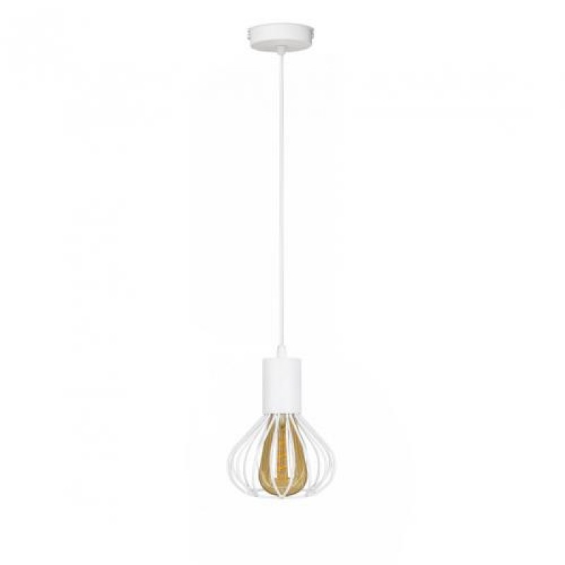 Світильник лофт підвісний MSK Electric Lotus NL 1415 WH