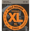 Струни для електрогітари 6 шт D'Addario EHR310 Half Rounds Regular Light Electric Guitar Strings 10/46