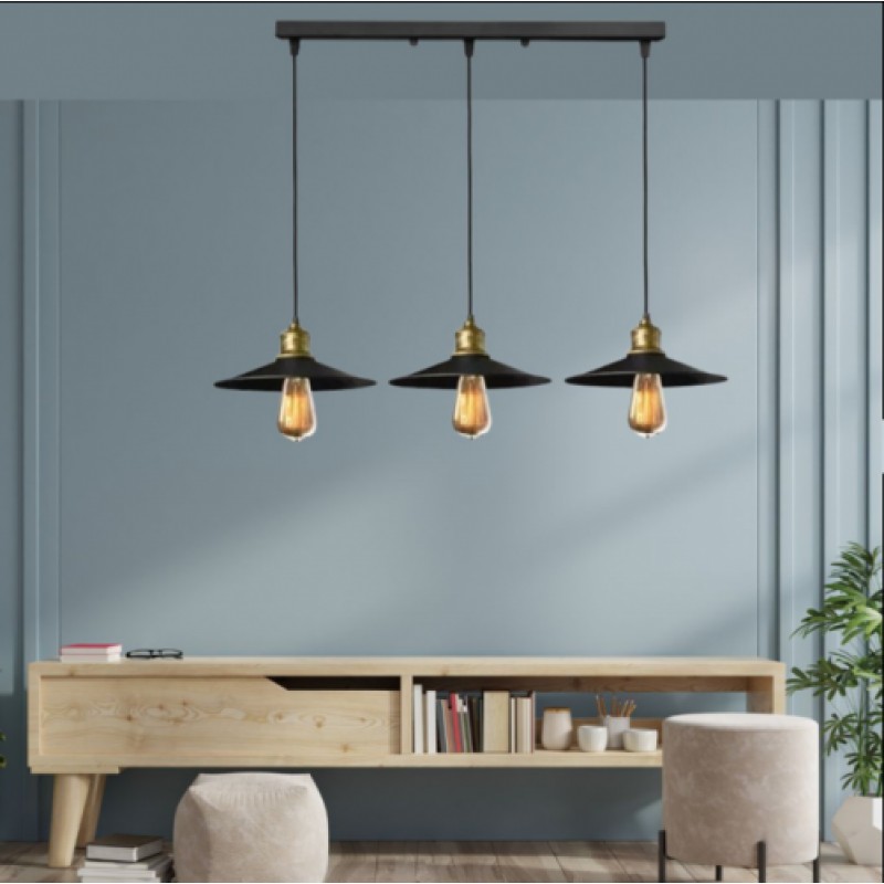 Світильник підвісний у стилі лофт MSK Electric Brooklyn NL 117-260-3