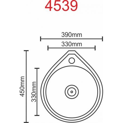 Миття кухонне з нержавіючої сталі Platinum 4539 САТИН 06 / 170 в інтернет супермаркеті PbayMarket!