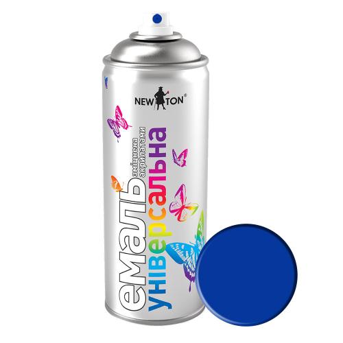 Емаль універсальна Аерозоль New Ton 400 мл RAL 5010 Синій Емаль універсальна Аерозоль New Ton 400 мл RAL 5010 Синій