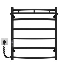 Рушникосушарка електрична Класік N П6 500х600 Deffi Чорний JD03 (C.KN.60.50.6.E.B.L.1)