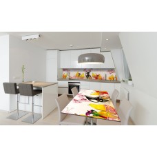 Наклейка вінілова на стіл Zatarga «Сакура та Груші» 600х1200 мм Z180596st