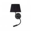 Бра TK Lighting Maja 40x19 см Чорний (TK10081)
