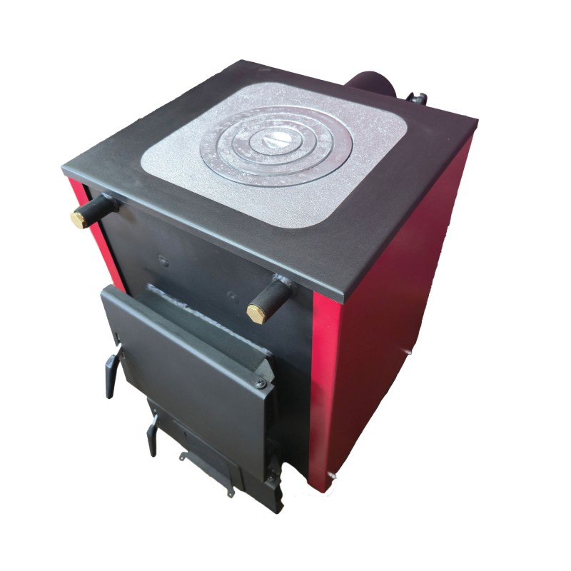 Котел твердопаливний Termico КВТ 14 кВт Червоний