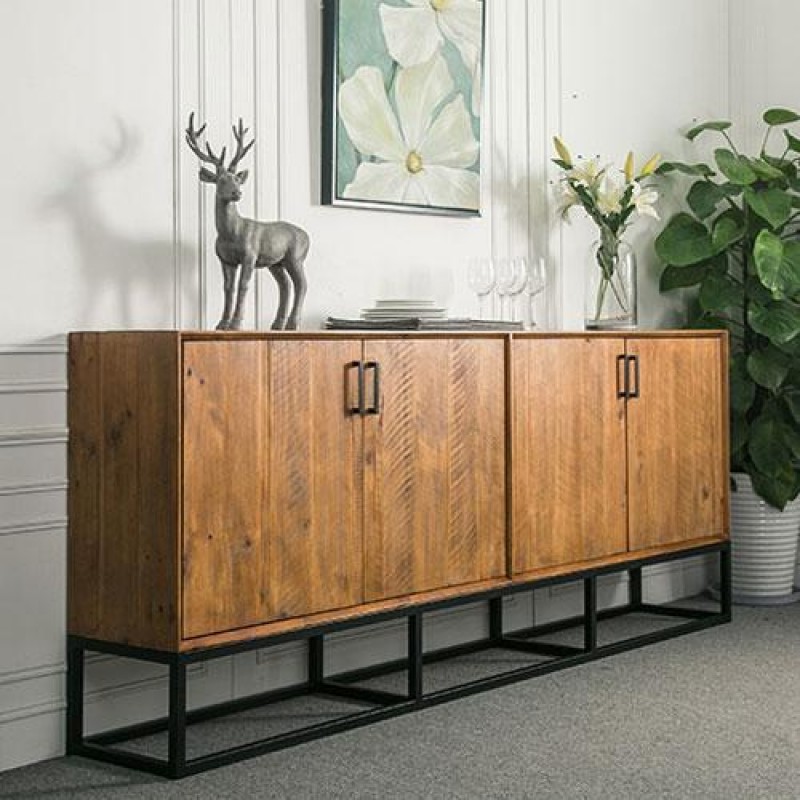 Комод Loft NS-251 930x1800x350 мм Чорний