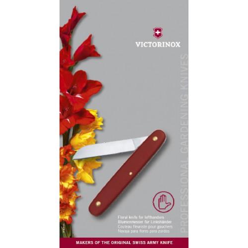 Швейцарський ніж Victorinox Floral Left-handed садовий 100 мм для шульги, червоний, в блістрі (3.9450.B1) Швейцарський ніж Victorinox Floral Left-handed садовий 100 мм для шульги, червоний, в блістрі (3.9450.B1)